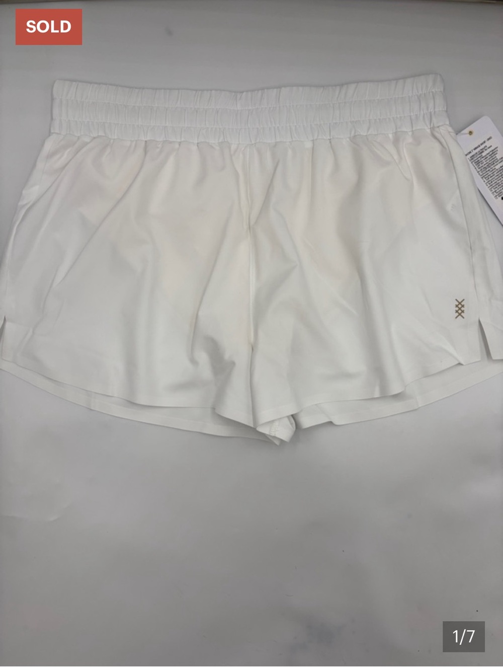 Rhône Mirage 3-Inch Lined Recycled Polyester Running Shorts in Snow White